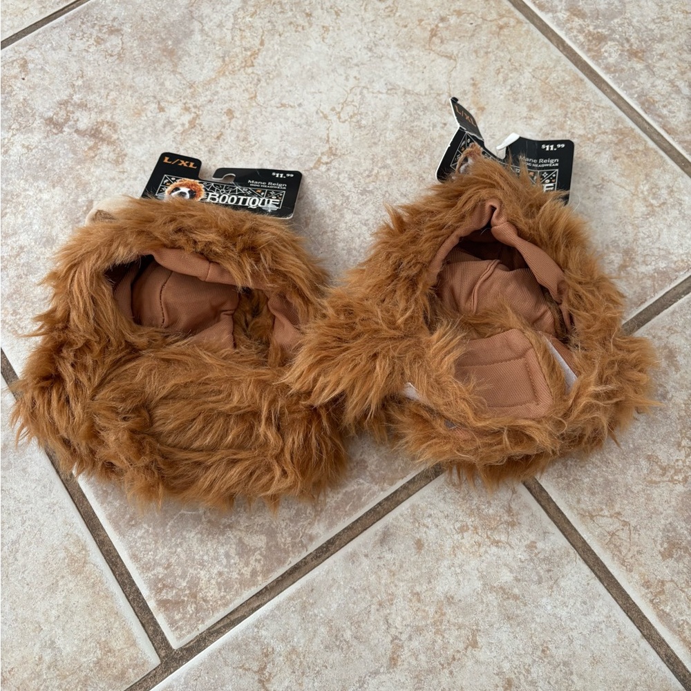 NWT Pair Of 2 Bootique King Of The Jungle Pet Headpiece